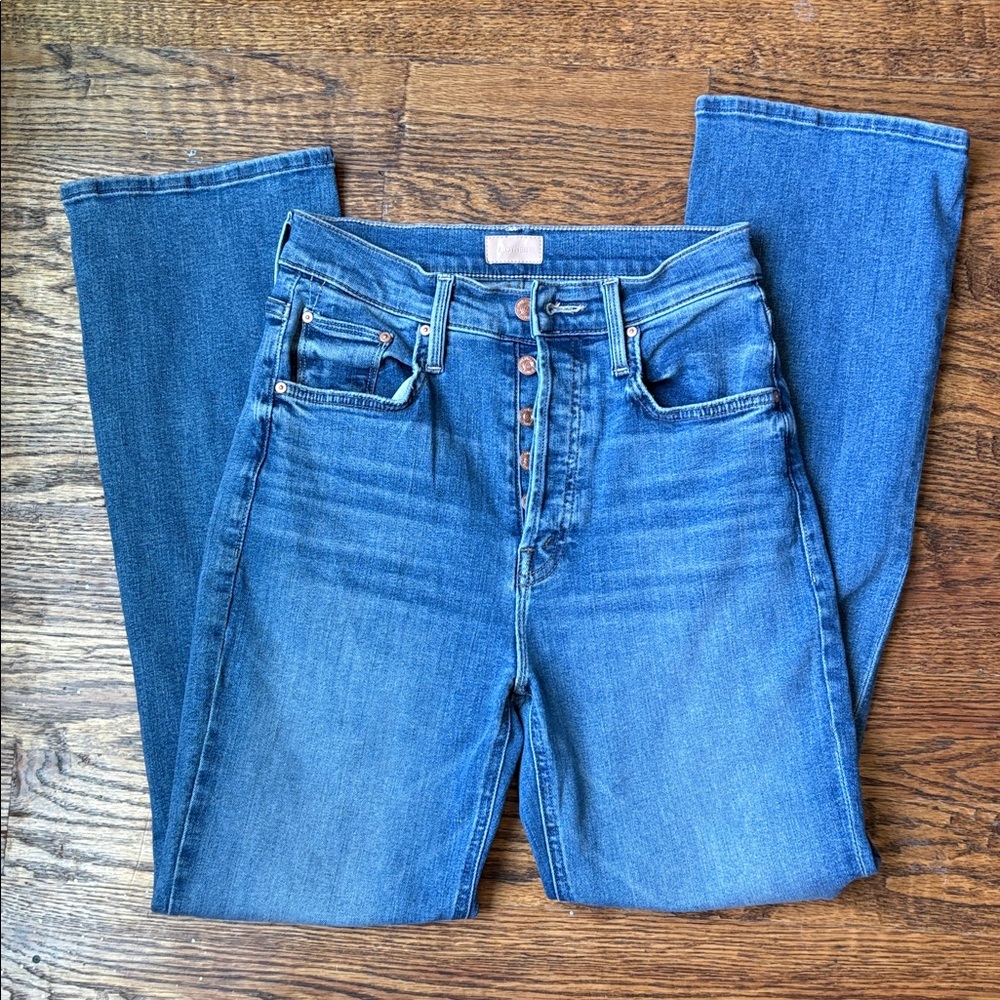 Mother Jeans | Tripper Ankle in Healing Jar Wash